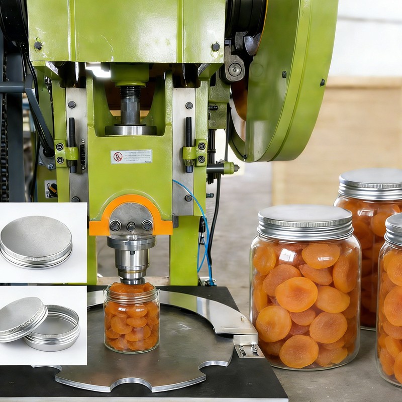 Γραμμή Παραγωγής Κωμά με Κλωστή Αποξηραμένο Βερίκοκο