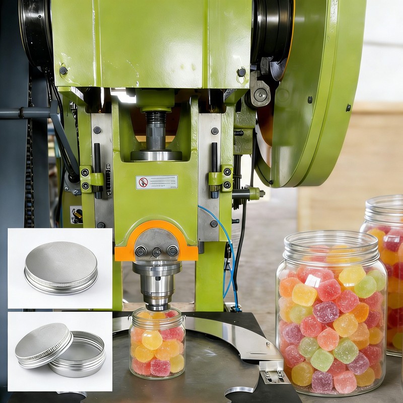 Σειρά παραγωγής Fruit Hard Candy Threaded Cap