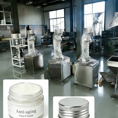 Σειρά παραγωγής κρέμας προσώπου κατά της γήρανσης με σπείρωμα