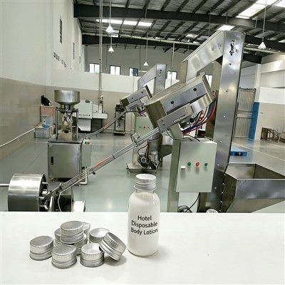 Σειρά Παραγωγής Κλωστοειδούς Καπακιού με λοσιόν σώματος μιας χρήσης Hotel