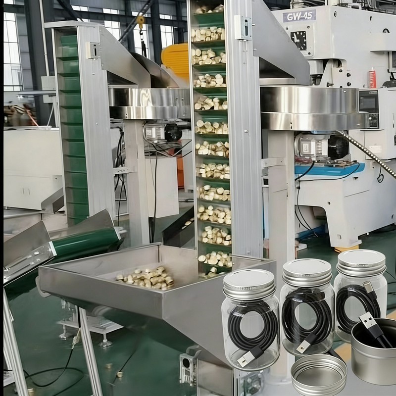 Γραμμή παραγωγής με σπείρωμα καλωδίου δεδομένων τύπου USB-C